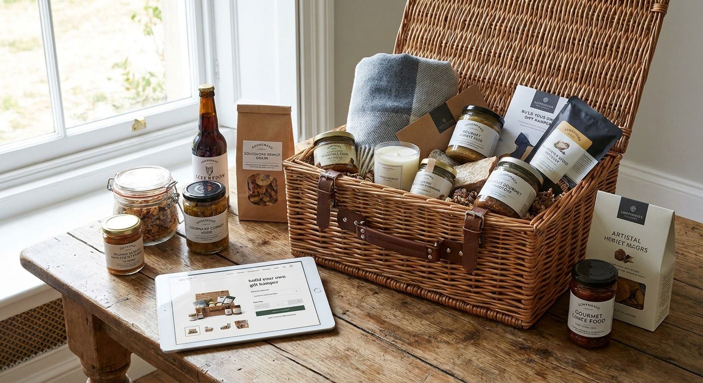 How to build a custom gift hamper online