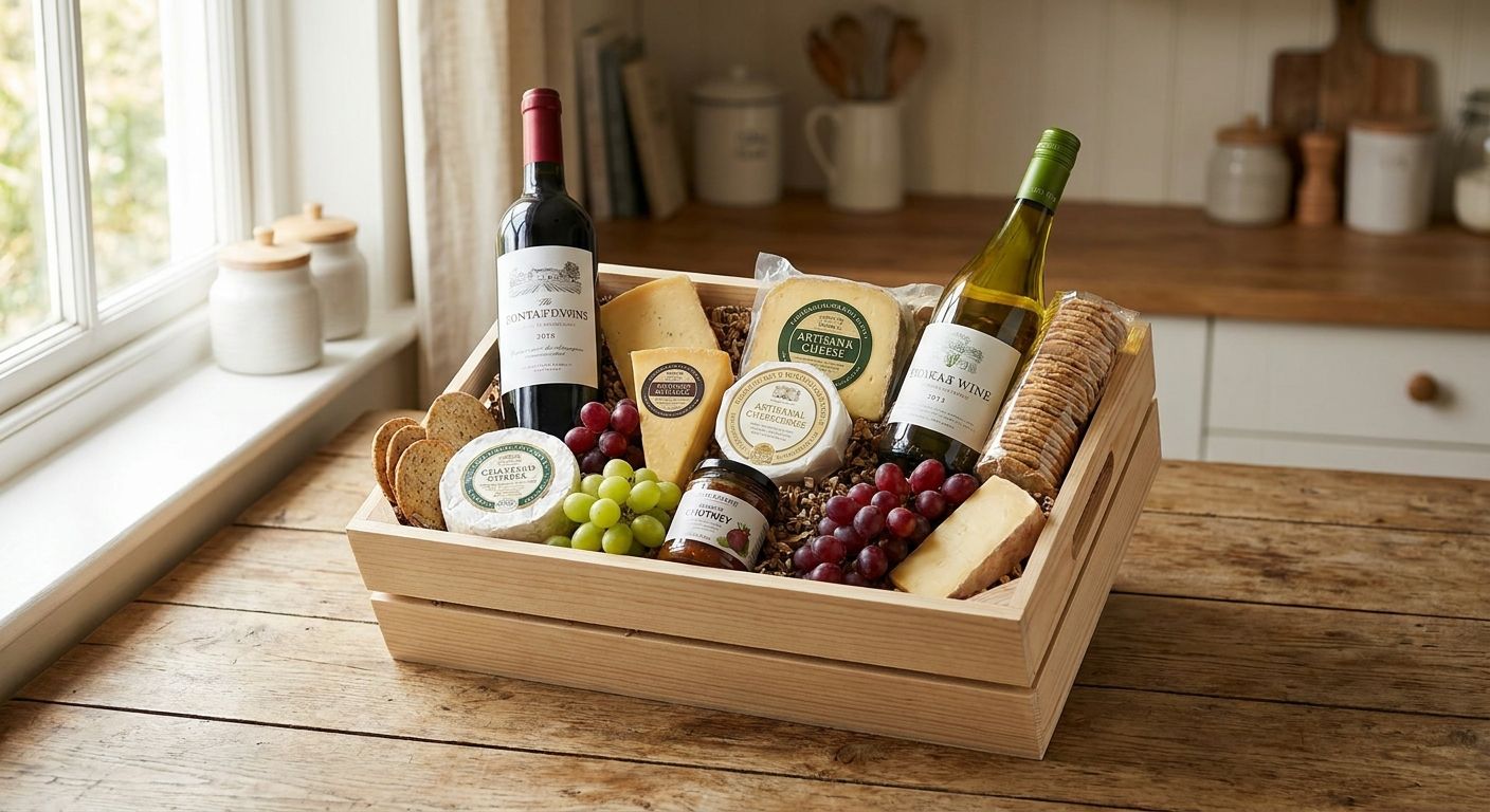 Best cheese and wine gift hampers for gourmet lovers