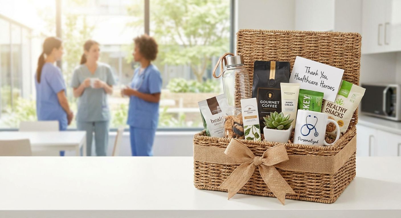 Gift hampers for nurses and healthcare workers