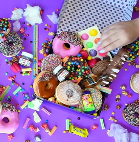 Donut Dessert Box Explosion