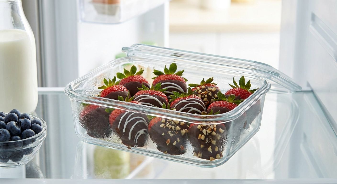 How to keep chocolate-dipped strawberries fresh after delivery