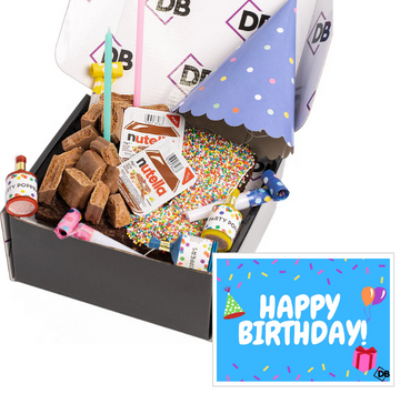 Brownie Party Box + FREE Happy Birthday Card