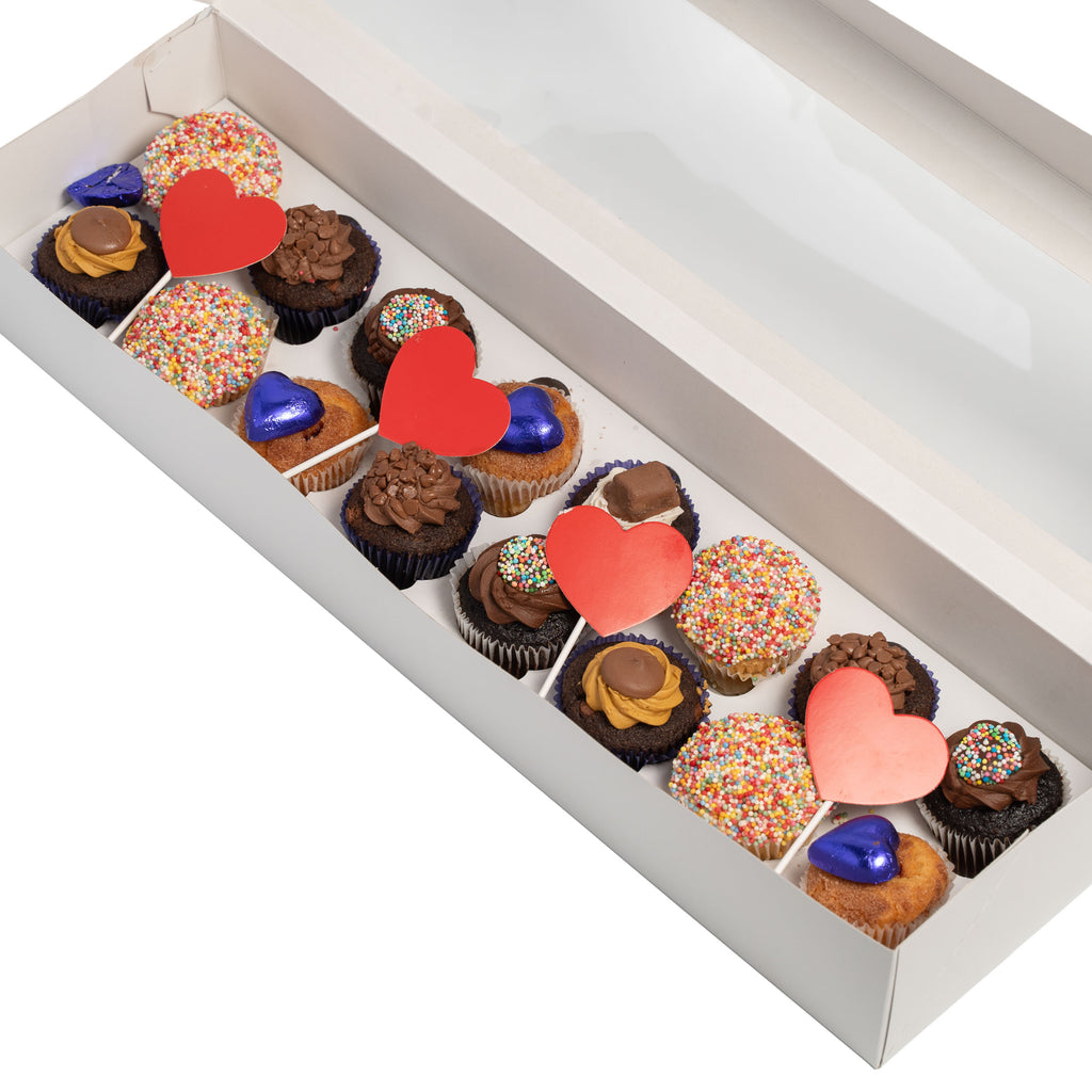 16 Mixed Mother's Day Cupcakes – Dessert Boxes