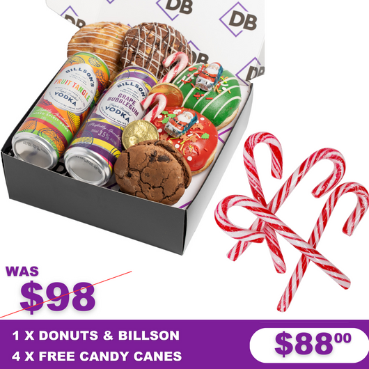 Christmas Donuts and Billson's + 4 x Free Candy Canes
