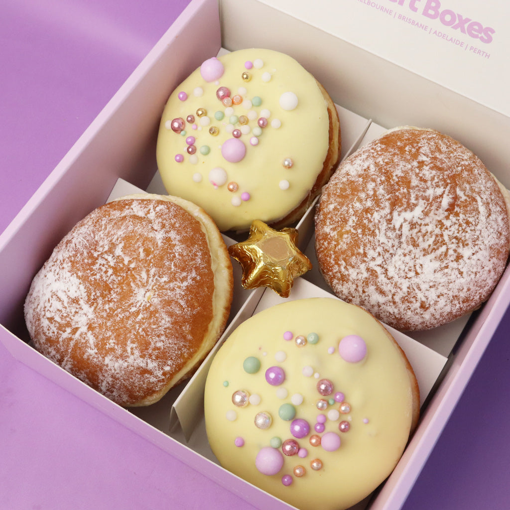 Christmas 4 Donut Box