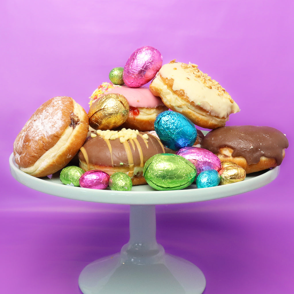 9 Mixed Easter Donuts