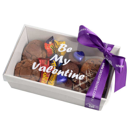 Be My Valentine Brownie and Cookie Box