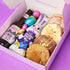 Easter Chocolate Eggs and Filled Donuts 