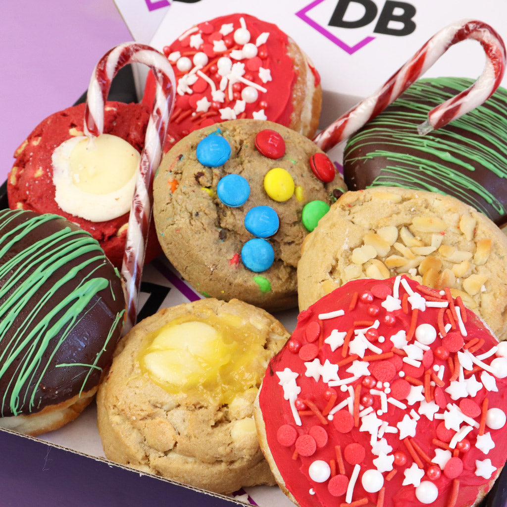 Christmas Donut & Cookie Share Box