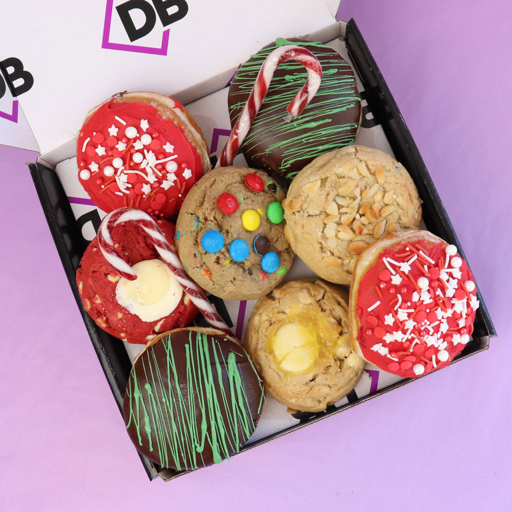 Christmas Donut & Cookie Share Box