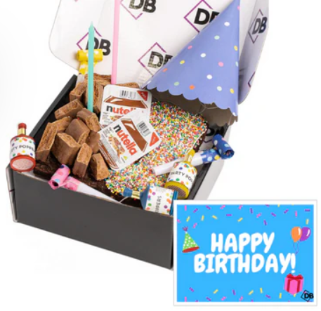 Brownie Party Box + FREE Happy Birthday Card