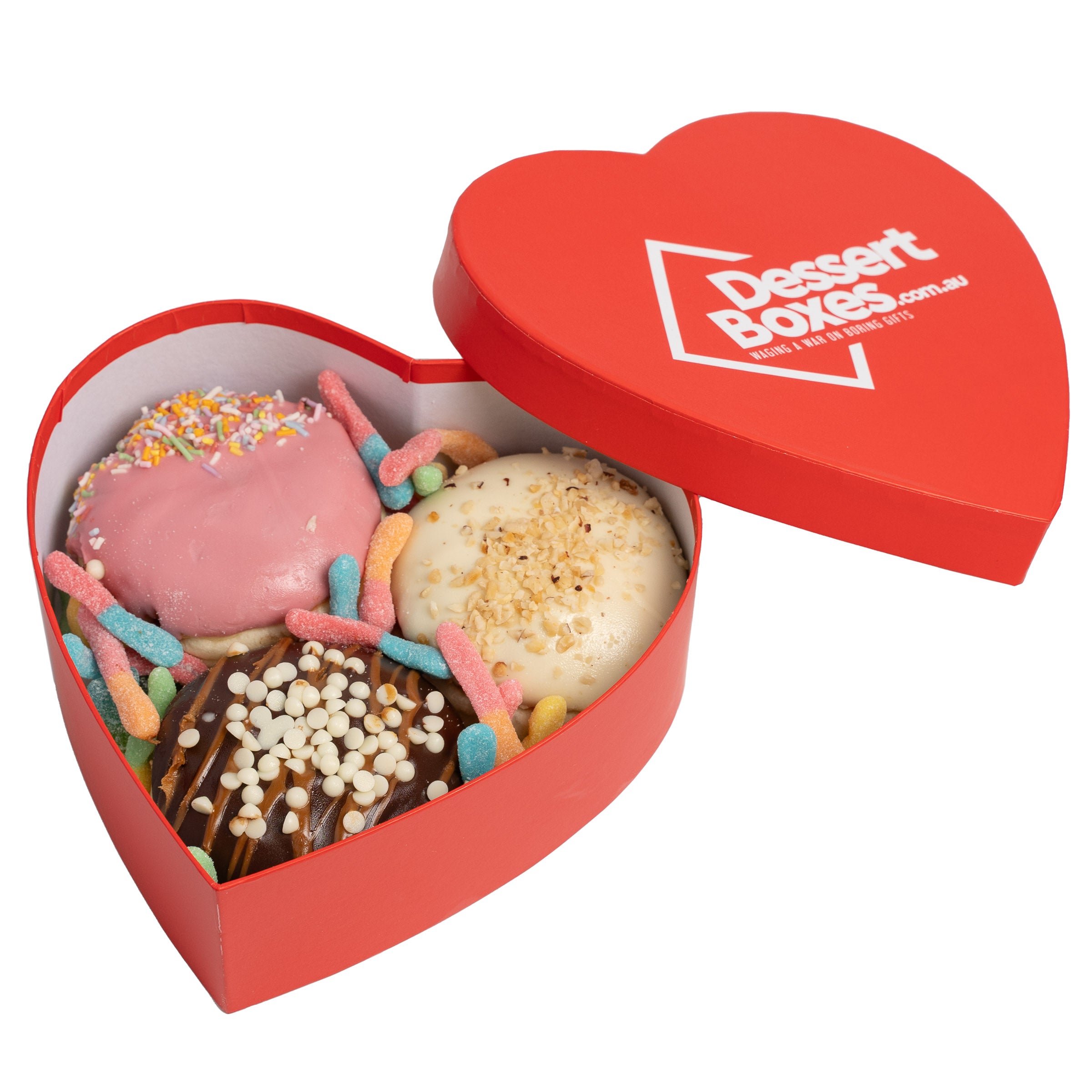 Donut Heart Box