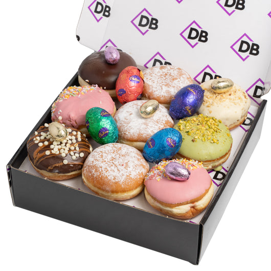 9 Mixed Easter Donuts