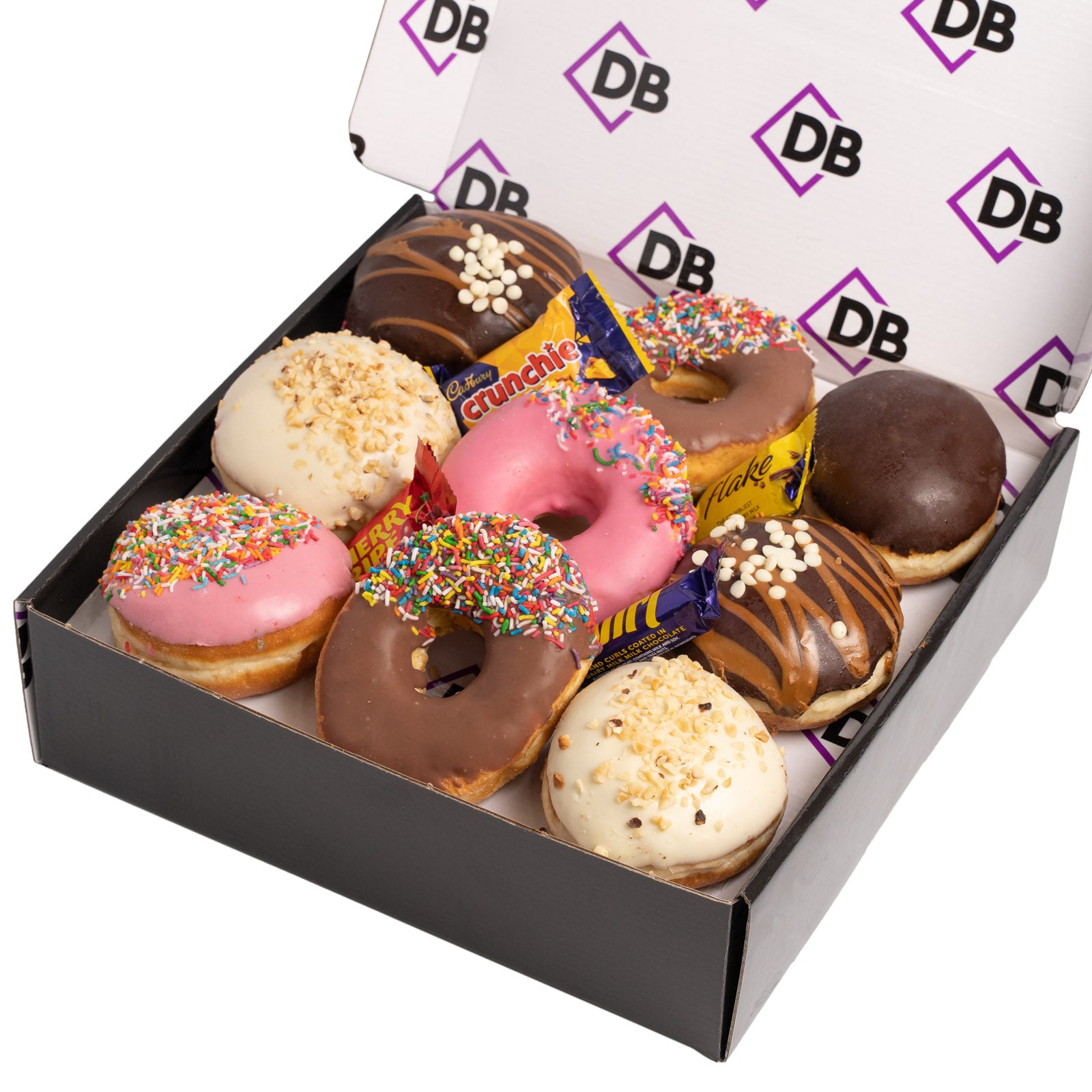 Rectangle Donut Box 9 Pack Donut Box – Dessert Boxes