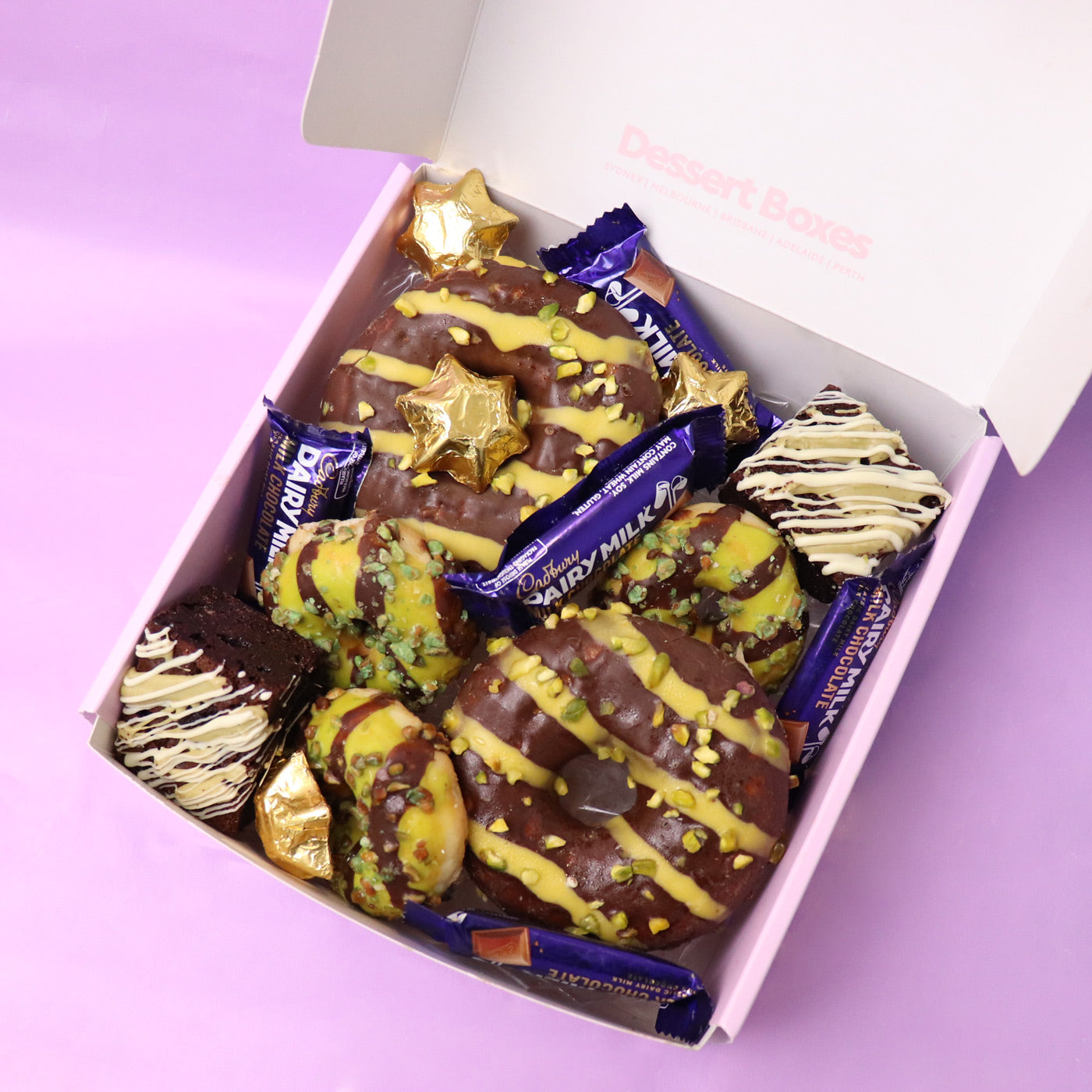 Dubai Chocolate Donut Box