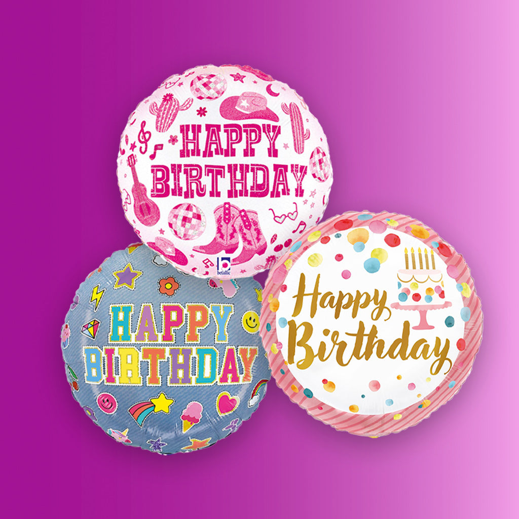Happy Birthday Balloons