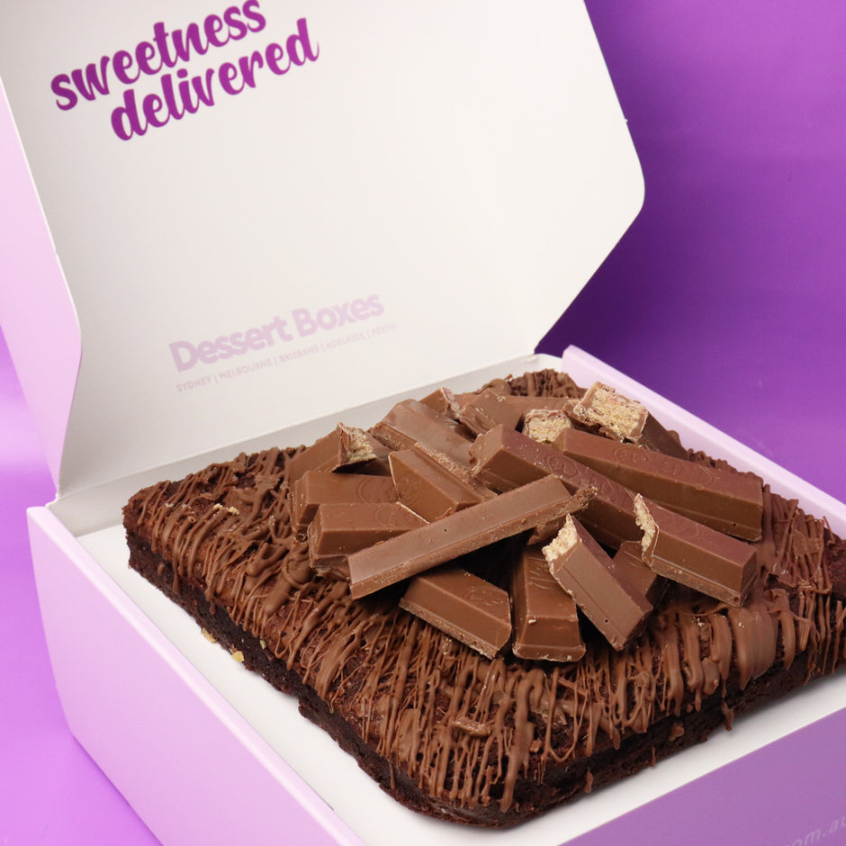 Chocolate Brownie Gift Boxes Fast Delivery Australia Wide | Dessert Boxes