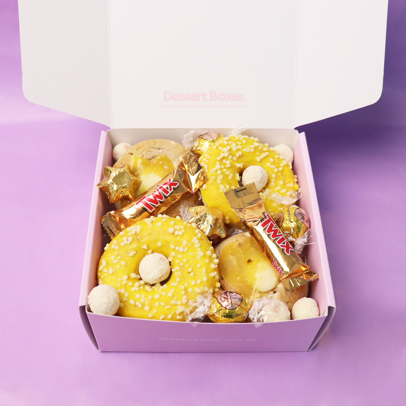 Lemon Zest Donut Box