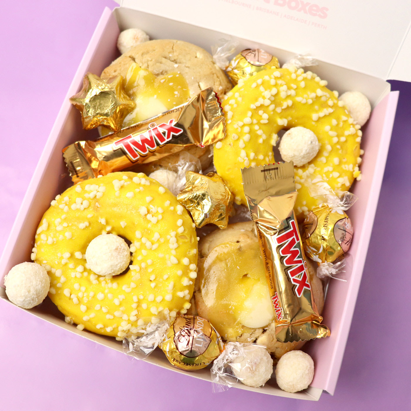 Lemon Zest Donut Box
