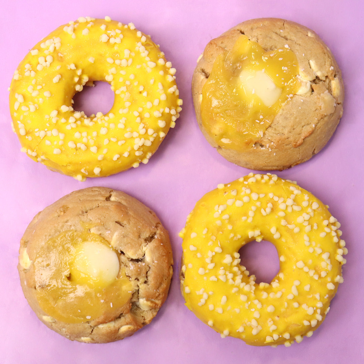 Lemon Zest Donut Box