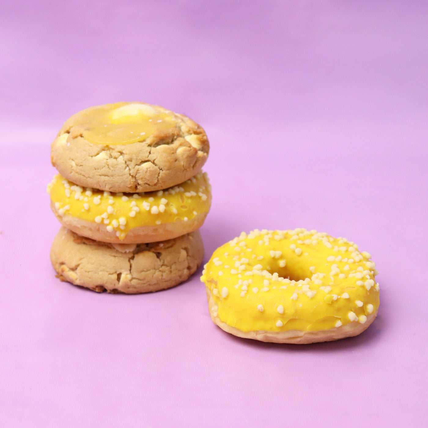 Lemon Zest Donut Box