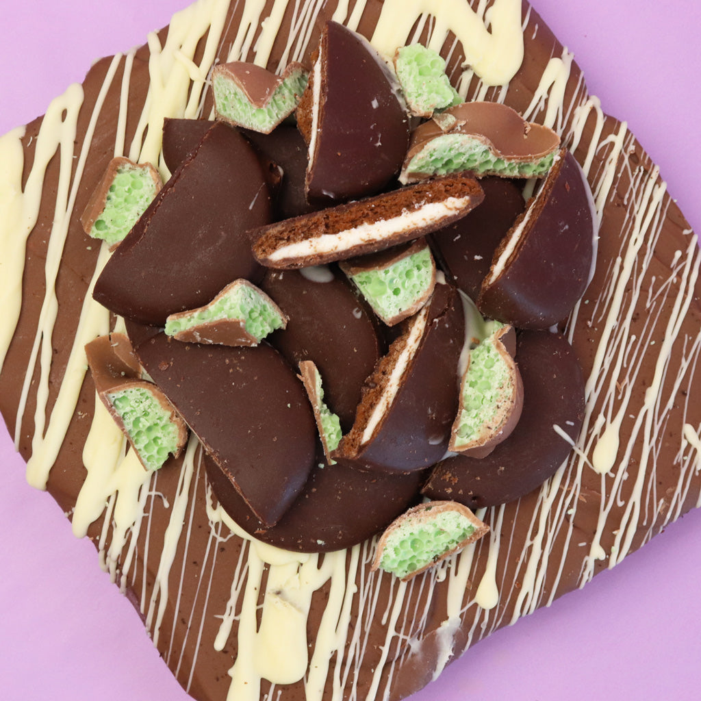 Chocolate mint brownie gift delivery