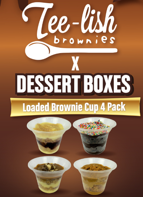 4x Tee-Lish Brownie Cups (PRE-ORDER NOW)