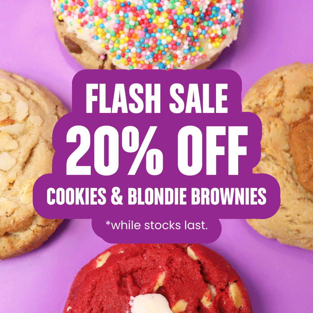 Cookie Blondie Brownie Dessert Australia Wide Delivery
