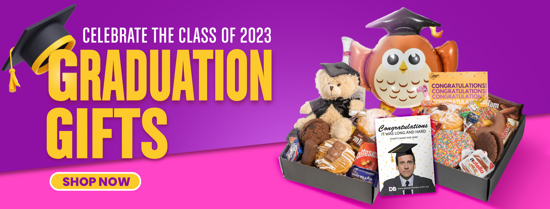 Dessert Boxes Australia Brownies, Cookies & Donuts Delivery