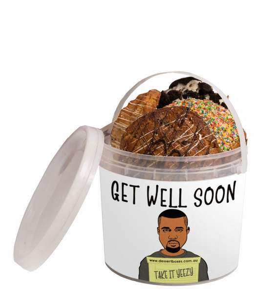 Get Well Soon Kanye Cookie Bucket