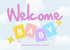 Welcome Baby Card