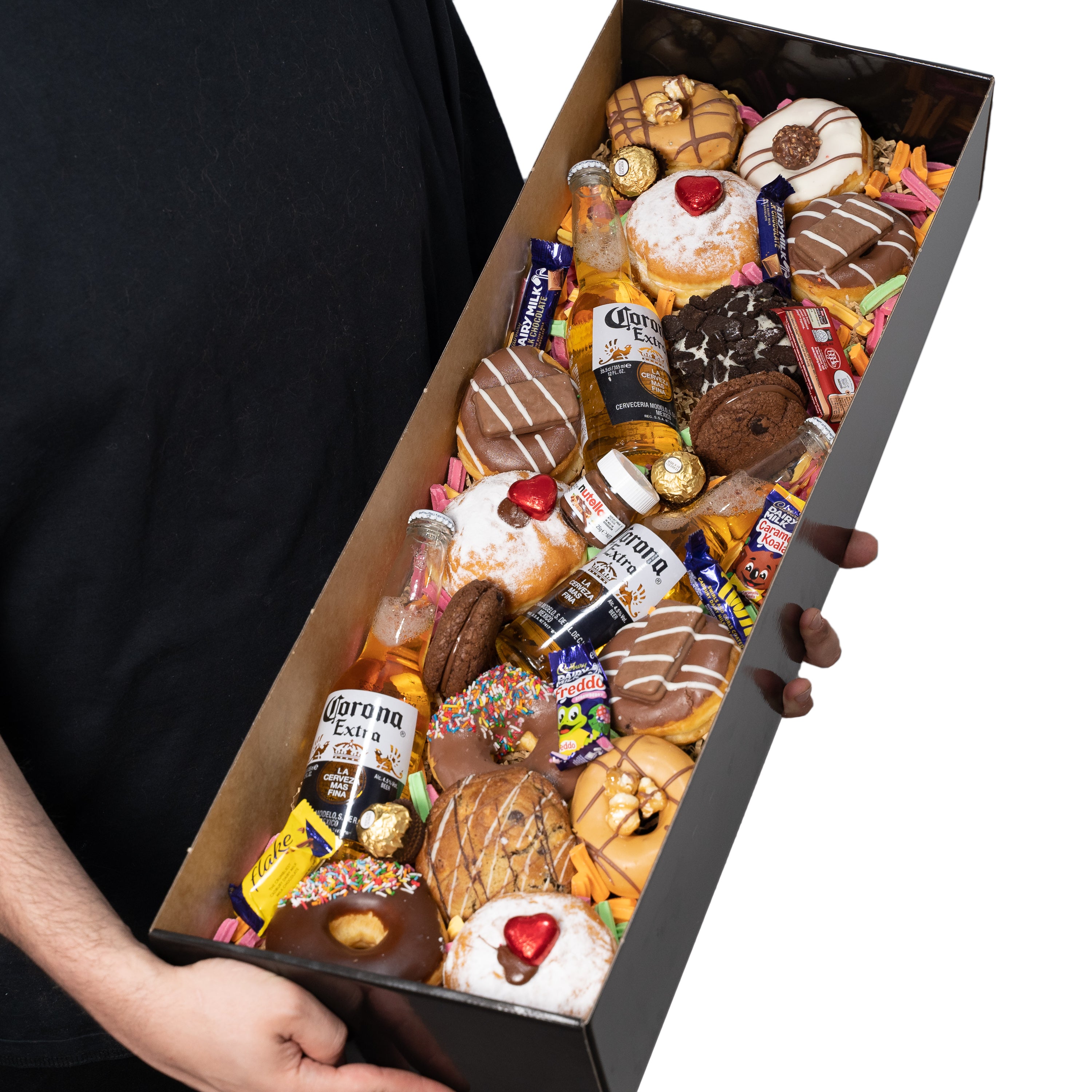 Giant Beer and Donut Box